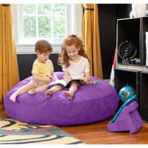 Purple Bean Bag Chairs You ll Love Wayfair